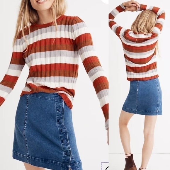 Madewell Tops - Madewell Clarkwell Pullover Knit Too